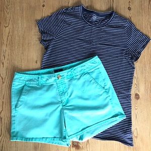 AR Low Rise Midi Shorts